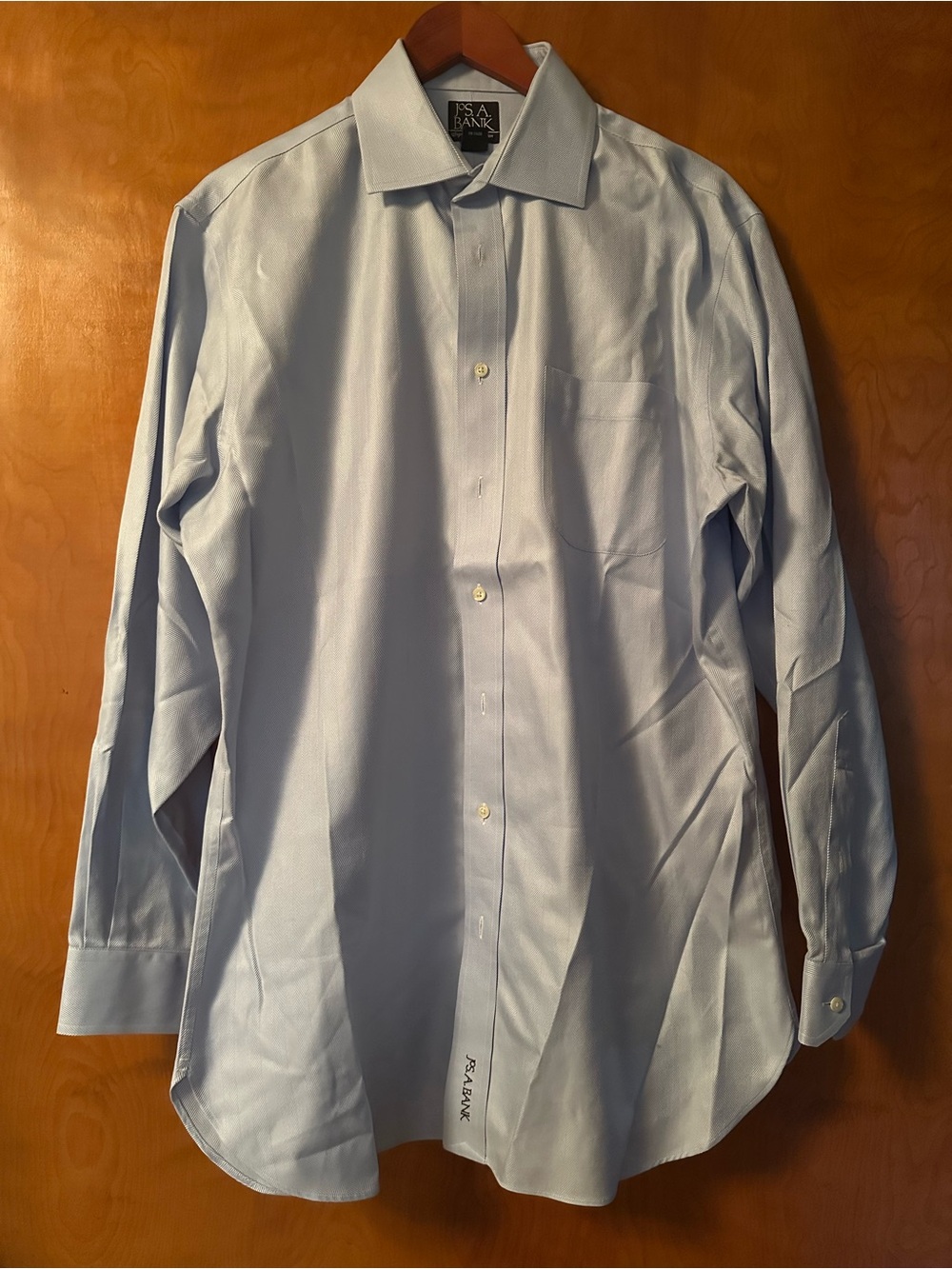 NWOT Men’s Joseph Jos. A Bank Light Blue Dress Shirt, New Without Tags, Sz 16-34